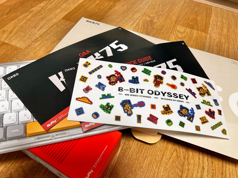 누피 kick75 기계식 키보드--5