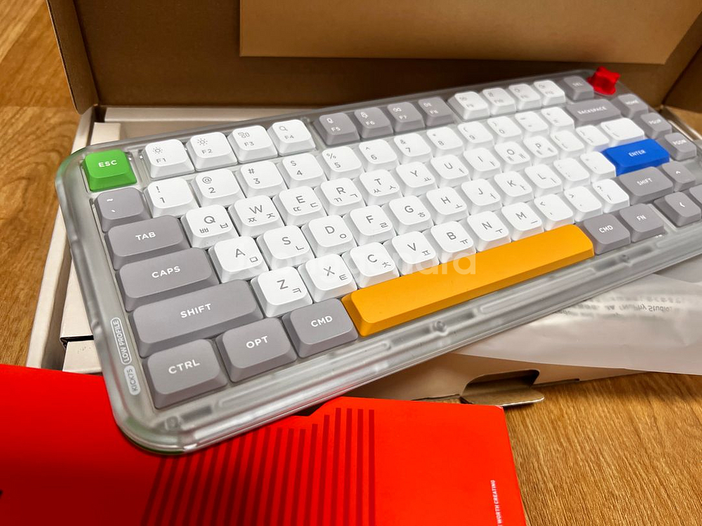 누피 kick75 기계식 키보드--1