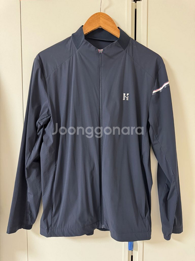 헤지스 골프 블루종 점퍼 바람막이 100 L--0