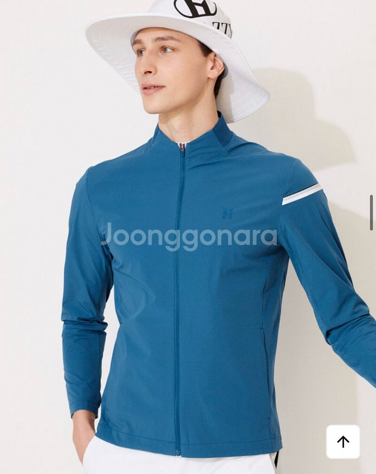 헤지스 골프 블루종 점퍼 바람막이 100 L--5