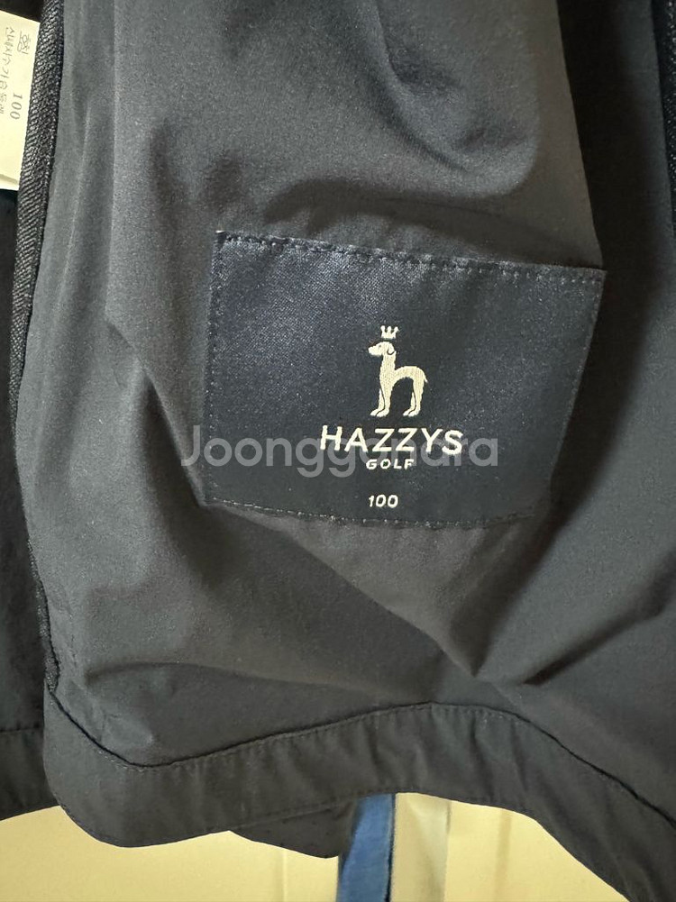 헤지스 골프 블루종 점퍼 바람막이 100 L--2