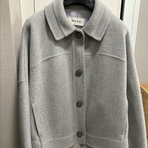 마인(MINE) 캐시미어 반코트 새상품
