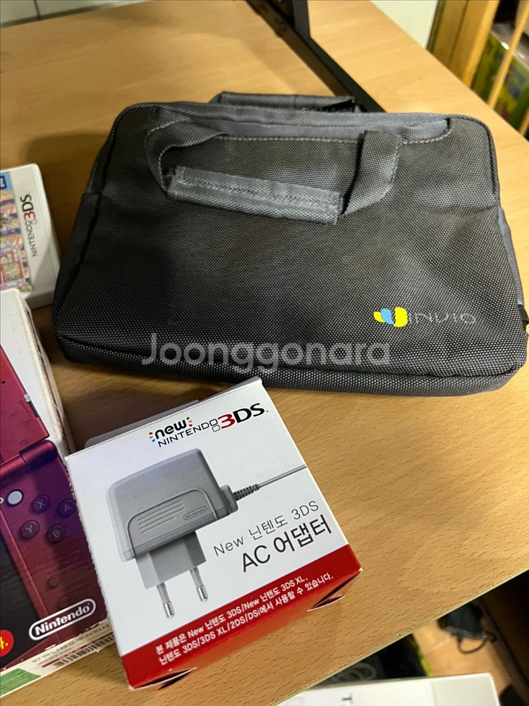 뉴 닌텐도 3DS XL 레드 풀세트--4