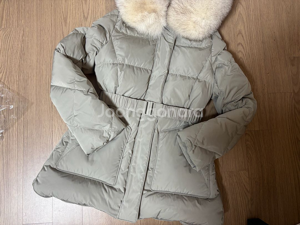 새상품급23년 에고이스트 사가퍼 구스 벨트 패딩55--0