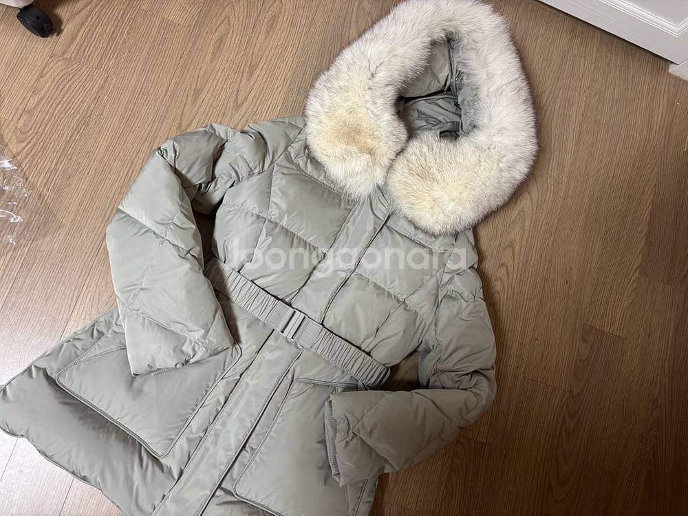 새상품급23년 에고이스트 사가퍼 구스 벨트 패딩55--5