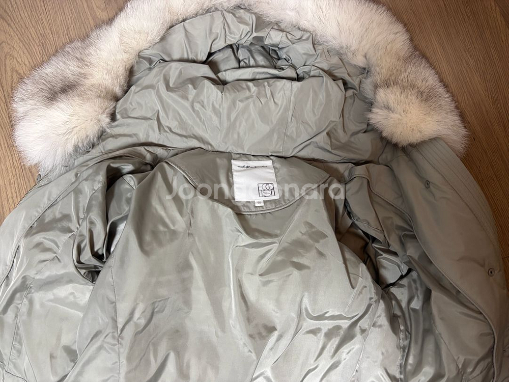 새상품급23년 에고이스트 사가퍼 구스 벨트 패딩55--3