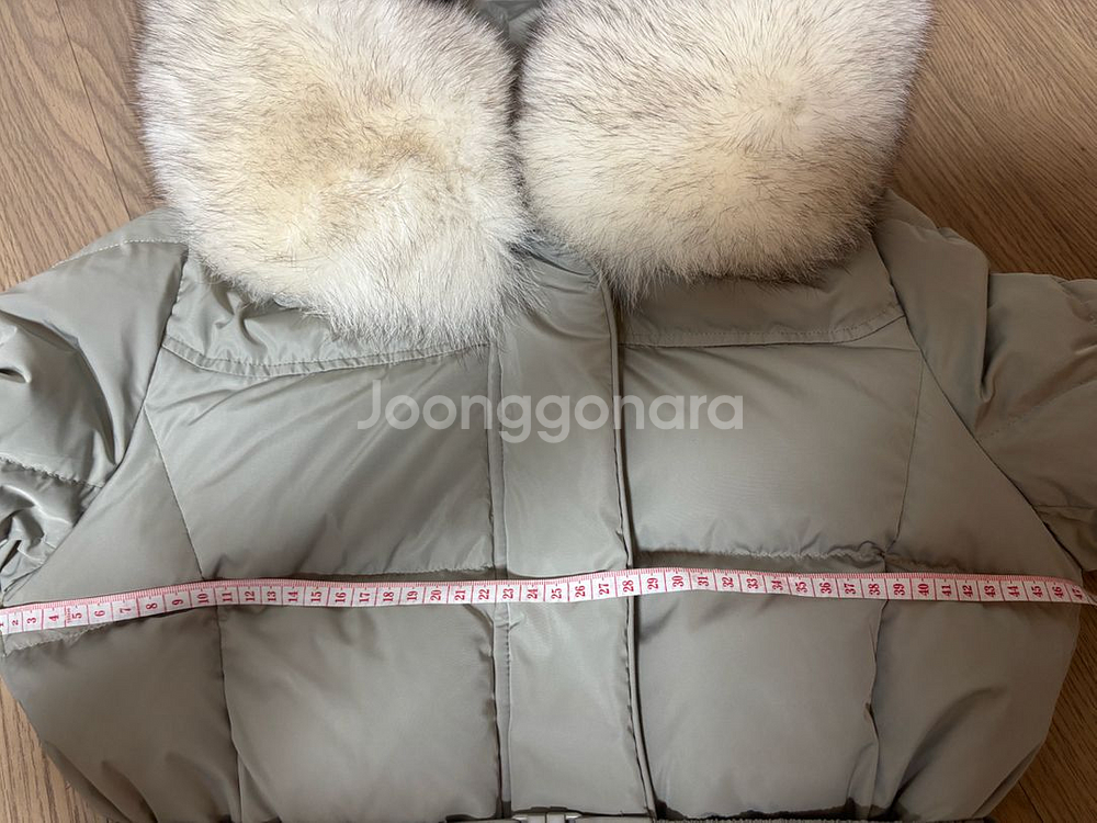 새상품급23년 에고이스트 사가퍼 구스 벨트 패딩55--7