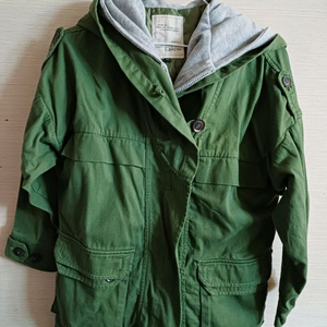 새상품 리틀브렌 카키야상 140