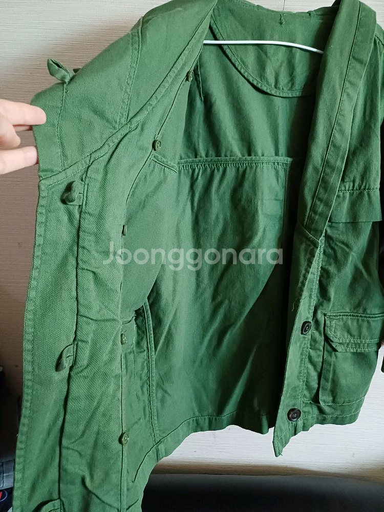 새상품 리틀브렌 카키야상 140--4