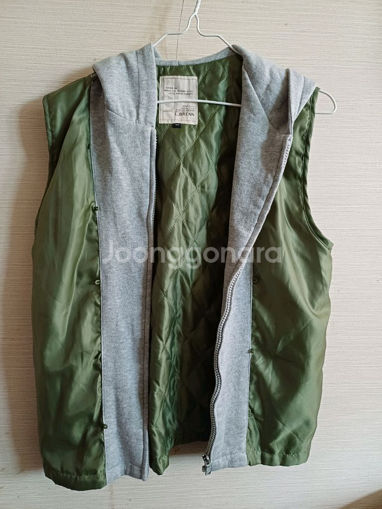 새상품 리틀브렌 카키야상 140--1