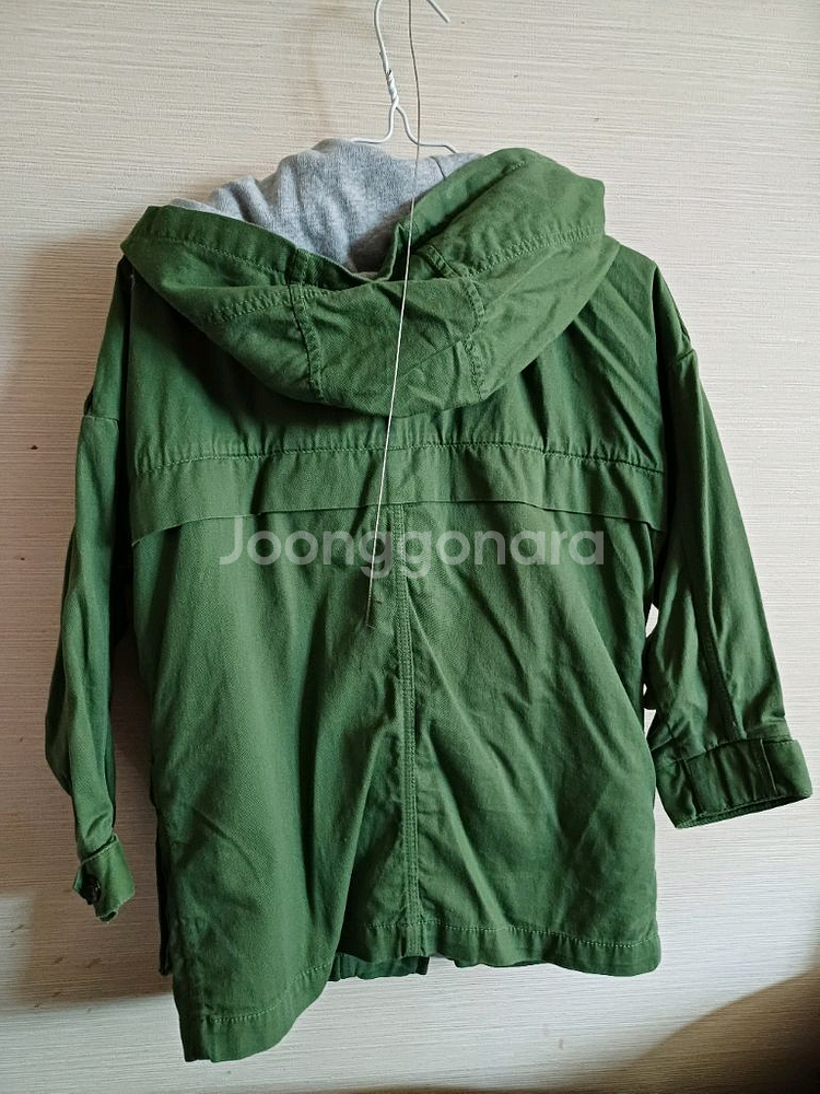 새상품 리틀브렌 카키야상 140--6