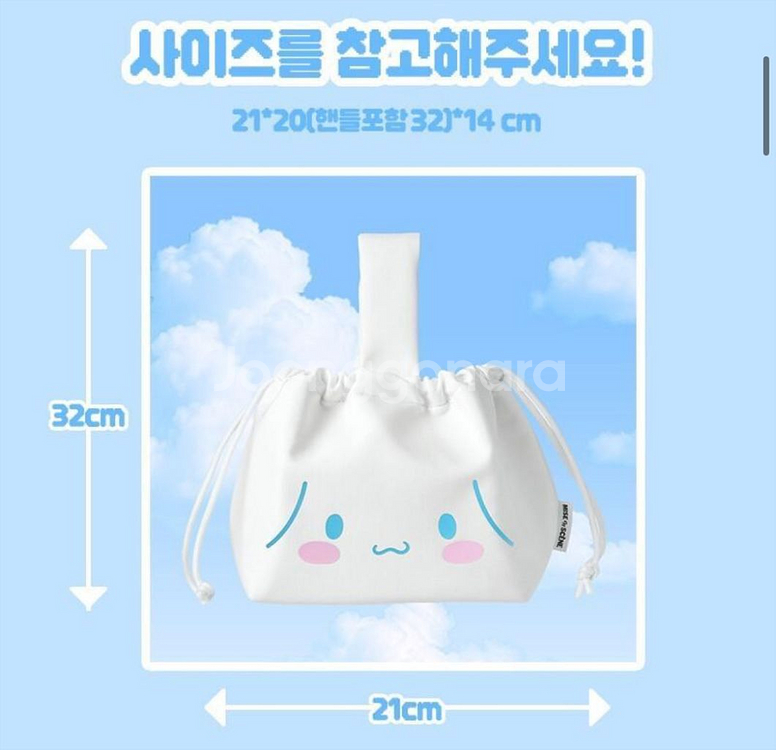 시나모롤 런치백 도시락가방 보냉백 보온백--1