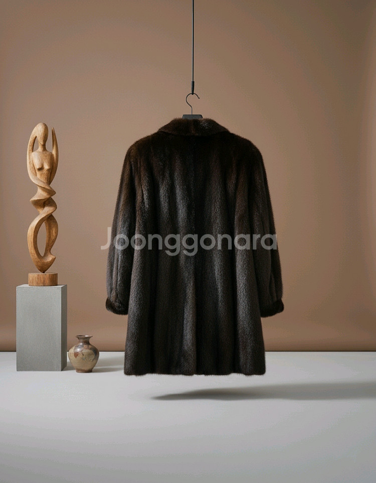 <진도>사가밍크코트--1