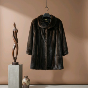 <진도>사가밍크코트