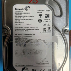 하드디스크3.5인치 HDD 2TB