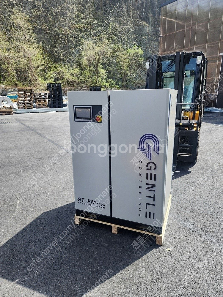 30마력 인버터스크류 콤프레샤-드라이어,탱크포함--0