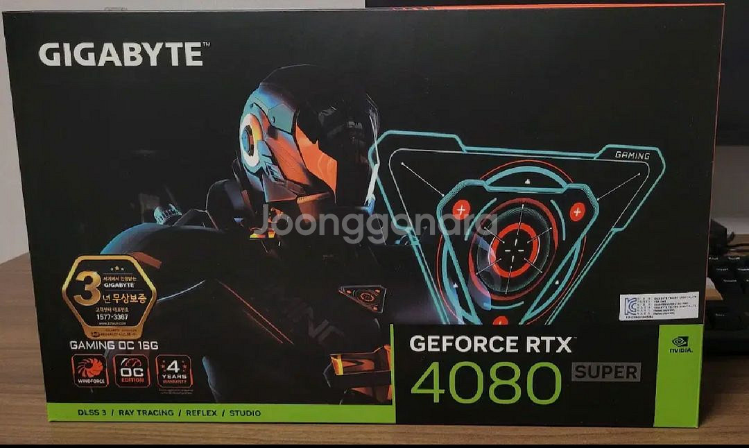 RTX 4080 super gaming oc 그래픽카드--0
