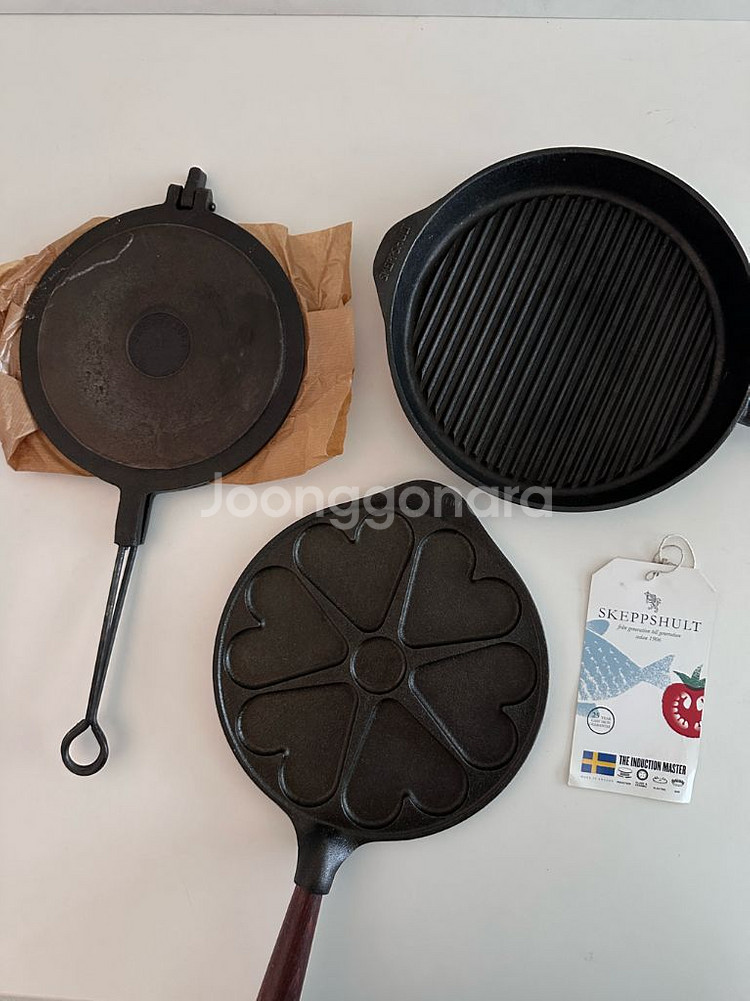 스켑슐트 와플팬/ 그릴팬/ 하트팬--5