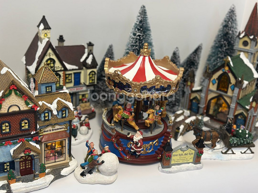 크리스마스 오르골 빌리지--0