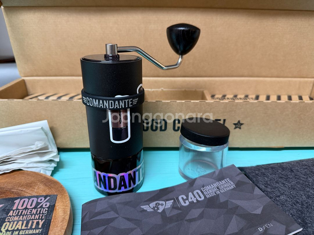 코만단테 C40 MK4 커피 그라인더 스페셜코팅 블랙--1