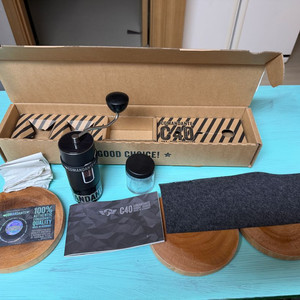 코만단테 C40 MK4 커피 그라인더 스페셜코팅 블랙