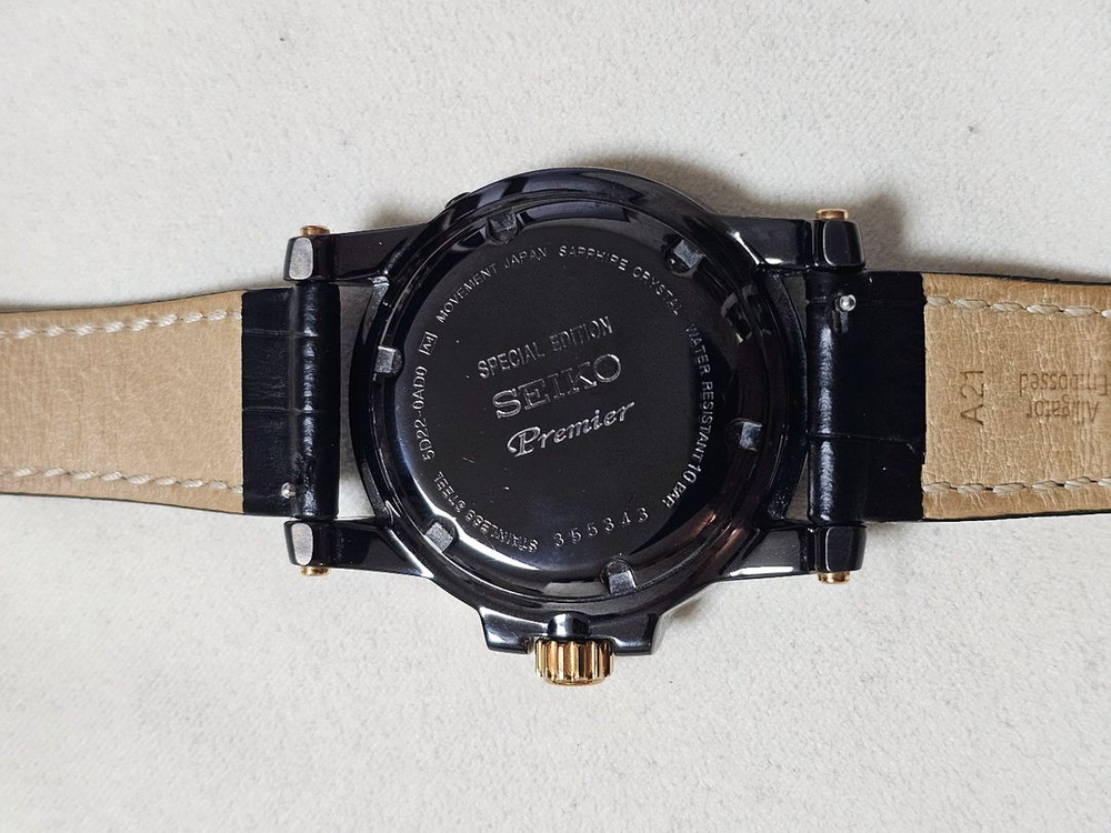 세이코 프리미어 SRG012P1 키네틱 다이렉트드라이브 이미지