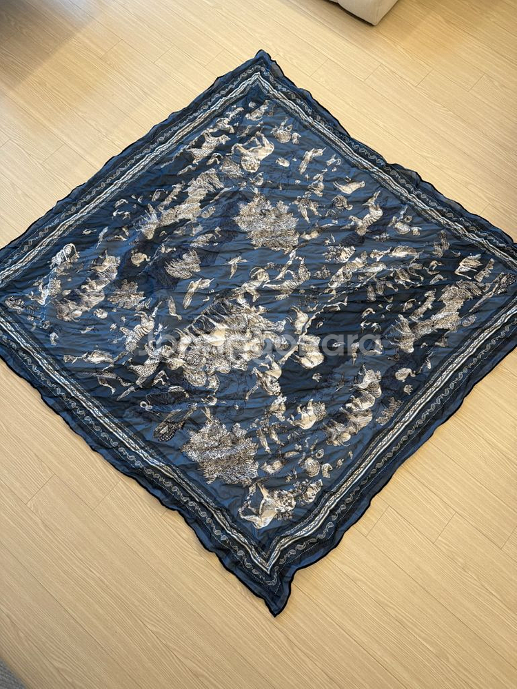 이누이에디션 코튼소재 스카프130--5