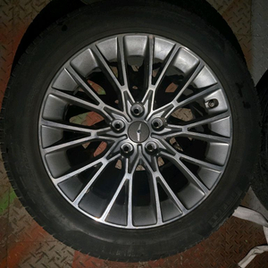 g80 18인치 휠+타이어 팝니다