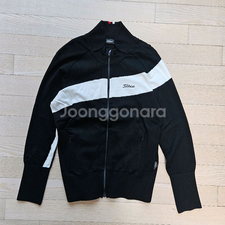 타이틀리스트 니트집업 골프웨어 가디건 L--0