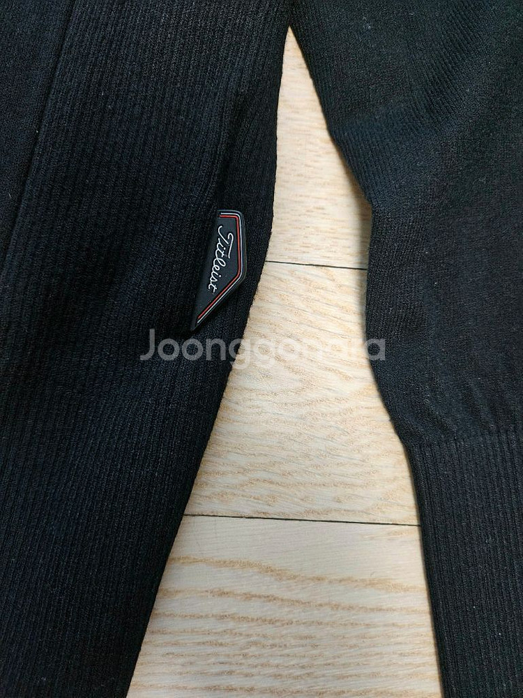 타이틀리스트 니트집업 골프웨어 가디건 L--4