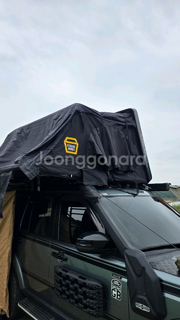 스토리지 웍스 루프탑텐트 더 마스터 블랙에디션 풀셋--1