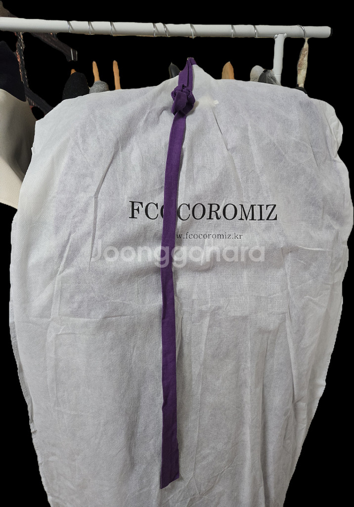 W컨셉 FCOCOROMIZ 퍼플 원피스--11