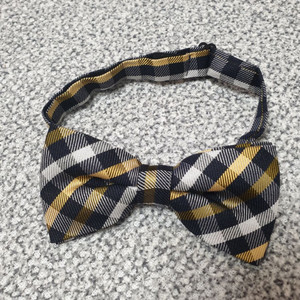 (새상품) 지오지아 체크 보타이