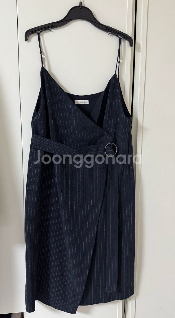 잇미샤 스트라이프 랩 원피스--0