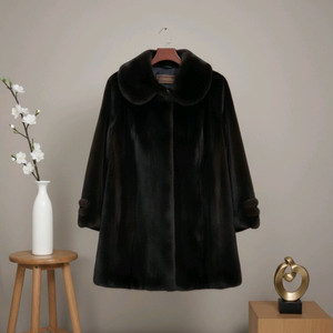 [77]<원스타예본>블랙그라마 초고급 밍크코트