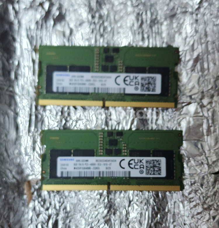 노트북램 DDR5 8GB *2 / 4800--0