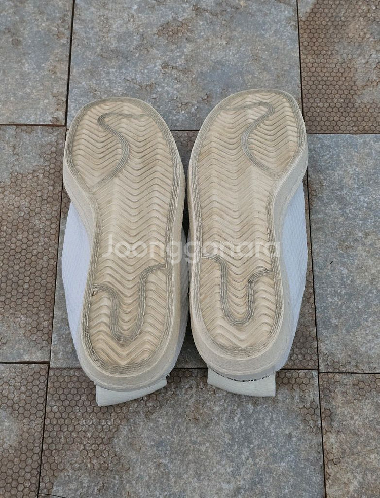 (220)아디다스 슈퍼스타 슬립온 화이트 스니커즈--7