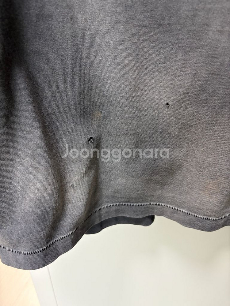 세인트미카엘 드림워 롱슬리브 티셔츠 블랙 L 23AW--7