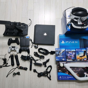 PS4 Pro 1TB+VR 풀세트(풀박스)팝니다