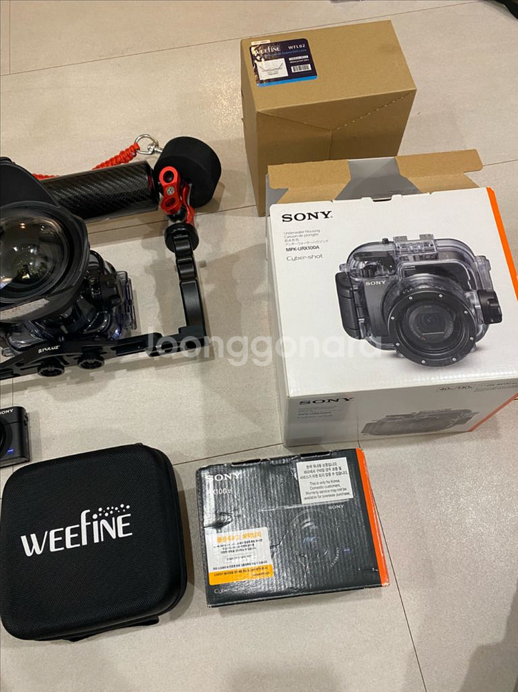 소니 수중카메라 풀세트 rx100m5--4