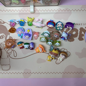 일괄24개 정리판매 정품 미니 피규어