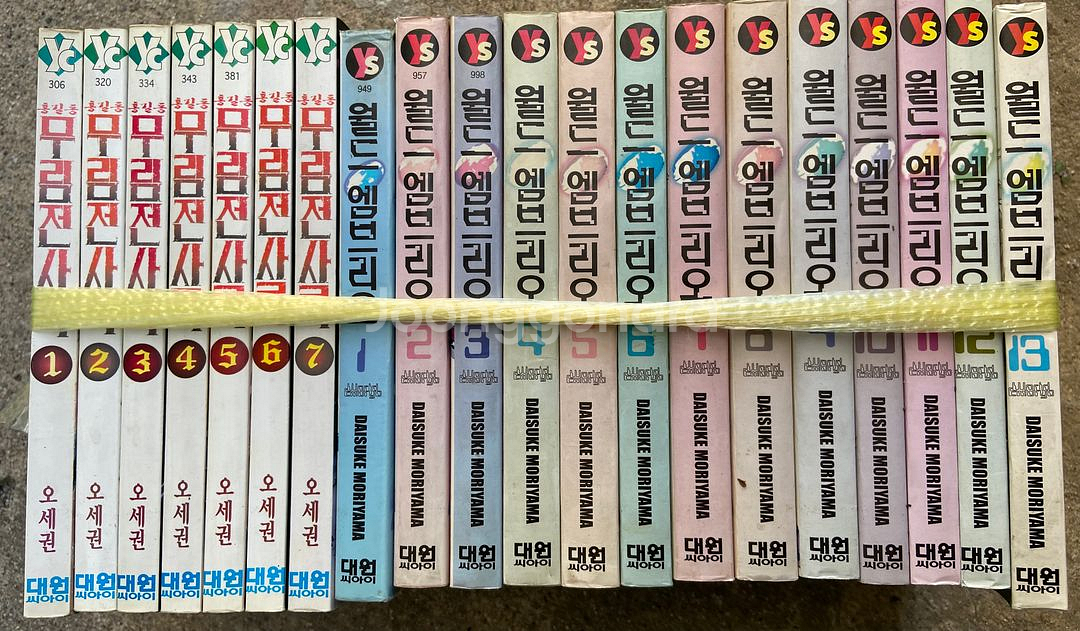 만화9 블러디먼데이, 얼짱은원단장,반지의기사 등--8