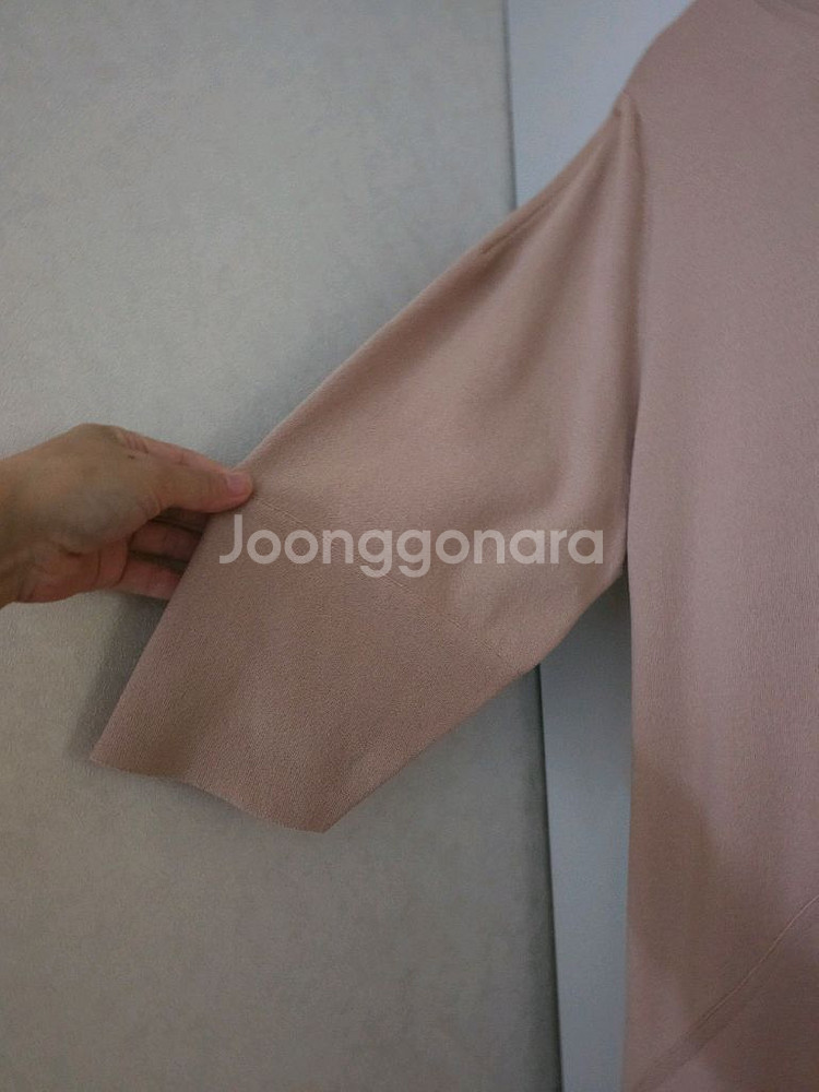 시스템 베이지 니트 롱 원피스--1