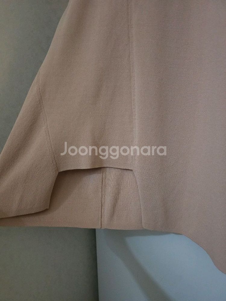 시스템 베이지 니트 롱 원피스--2