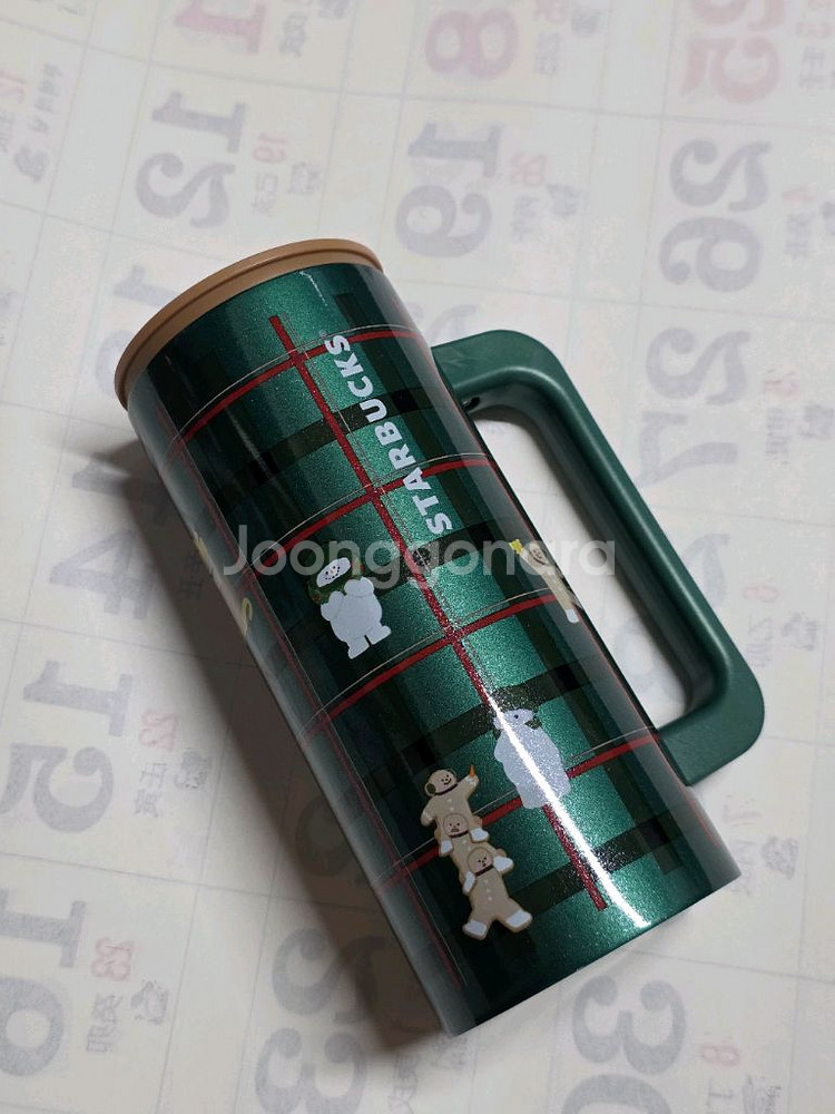 스타벅스 22 SS 홀리데이 뉴턴 쿠키샵 텀블러 355--0