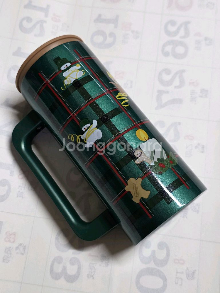 스타벅스 22 SS 홀리데이 뉴턴 쿠키샵 텀블러 355--1