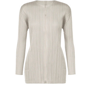 플리츠플리즈 25년 9월 먼슬리 집업 자켓