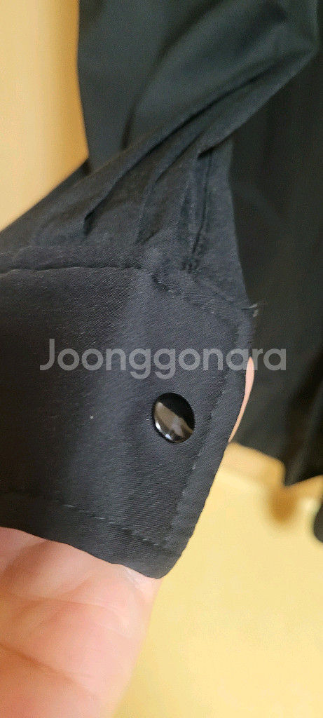 아크네 Acne Studios 블랙 롱 슬리브 셔--2