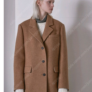 무아르보 맥시 코트 SINGLE 3 BUTTON MAXI COAT