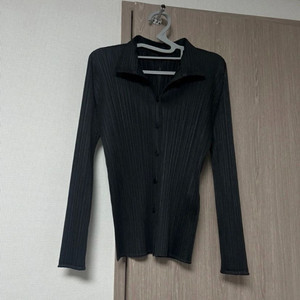 새상품 플리츠 정품 베이직 셔츠 블랙 5